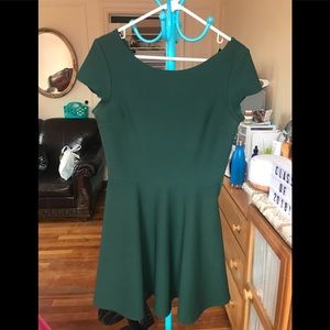 Forest Green Cocktail Dress
